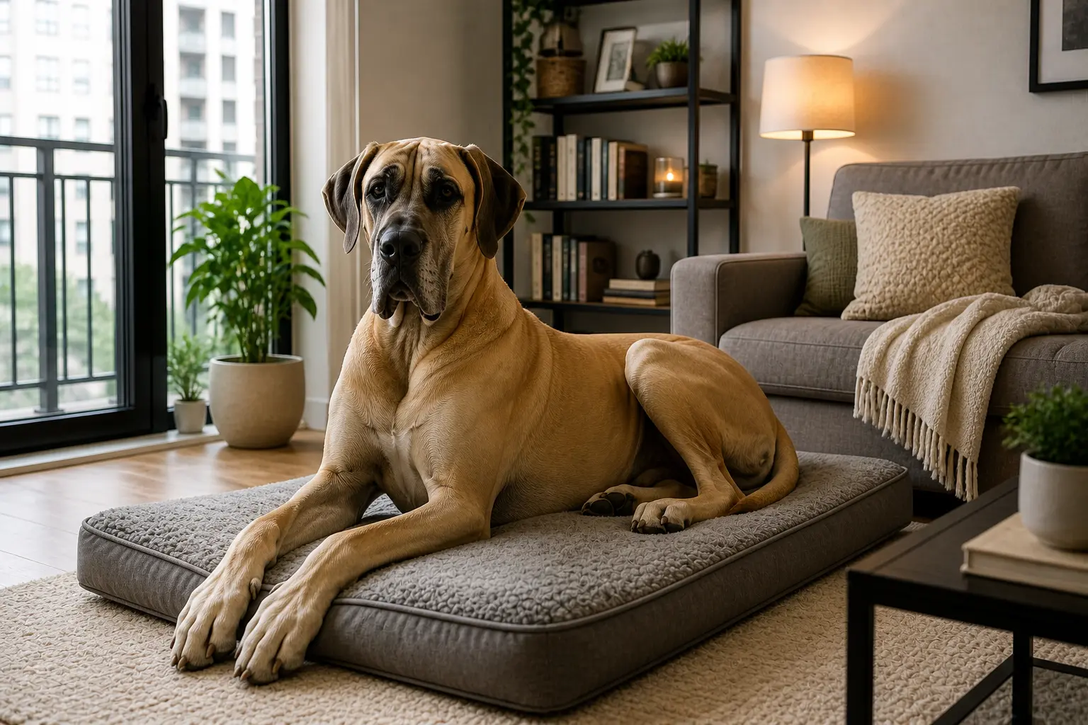 Can Large Dogs Live in Small Apartments?