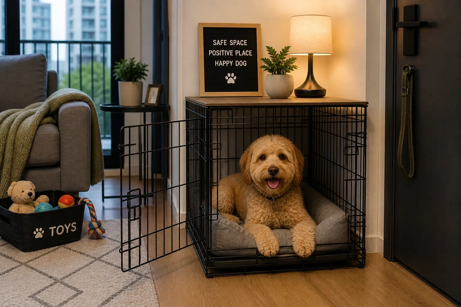 Crate Training Tips for Small Spaces