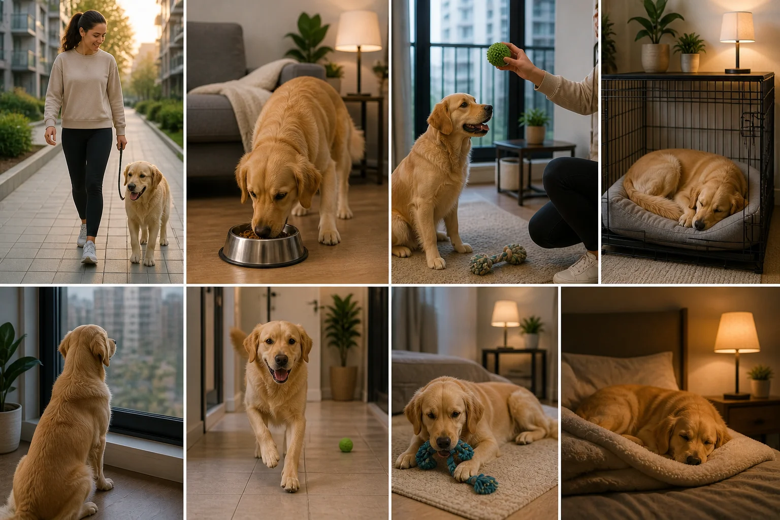 Daily Routine for Dogs Living in Apartments