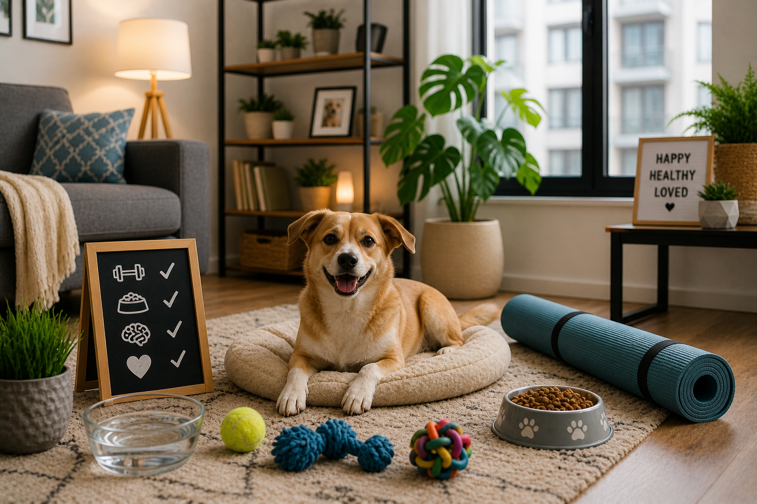 How to Maintain a Healthy Lifestyle for Apartment Dogs