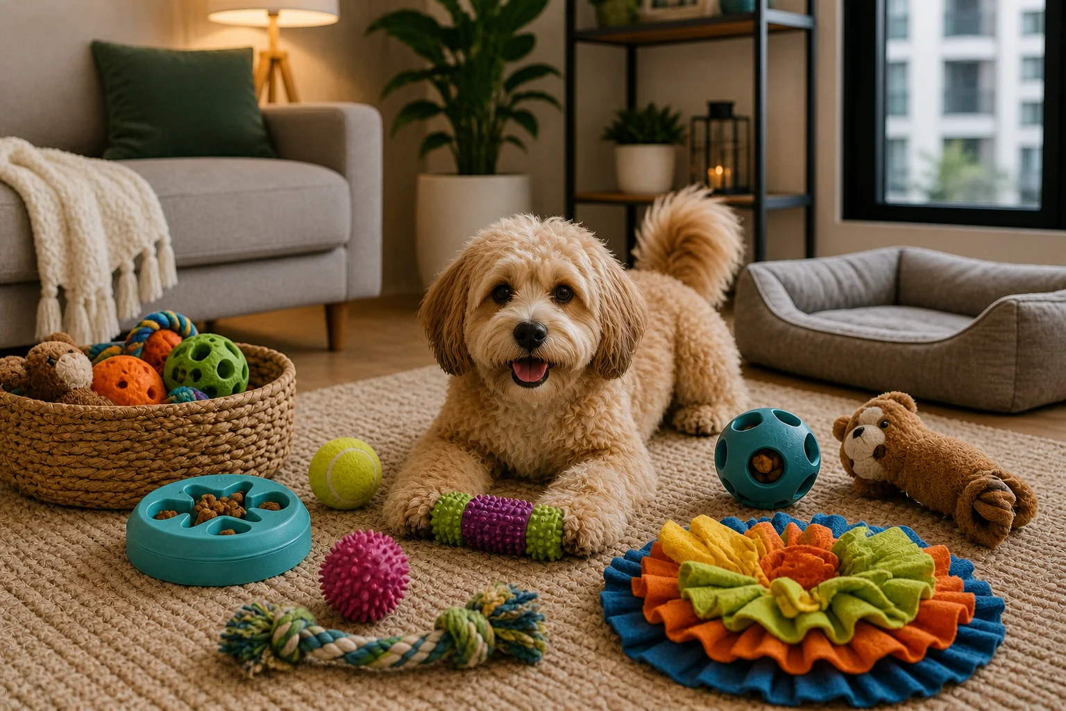 Best Toys for Dogs in Small Apartments