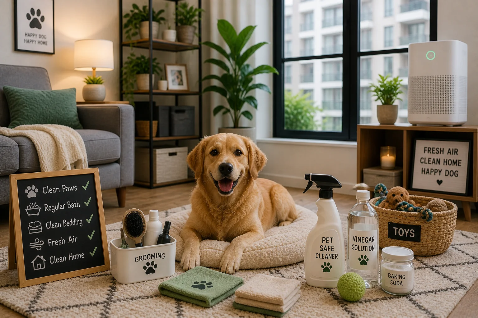 How to Reduce Dog Smell in Apartments